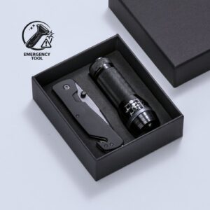 Primo Emergency Set : couteau de secours et lampe torche