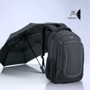 Ensemble dynamic : sac à dos business 15” et parapluie automatique
