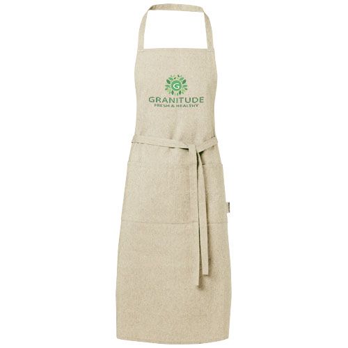 Tablier Pheebs en coton recyclé de 200 g/m²