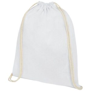 Sac à dos Oregon en coton de 140 g/m² avec cordon de serrage 5L