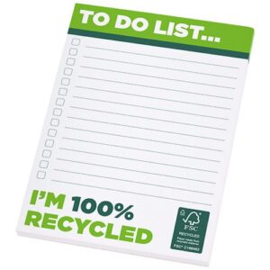 Bloc-notes A6 recyclé Desk-Mate®