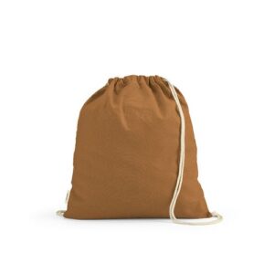 Sac à cordon Lhotse rCOTON 140 g/m². Cordon en coton recyclé