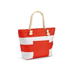 Sac isotherme Athens 15L rPET, poches et poignées coton