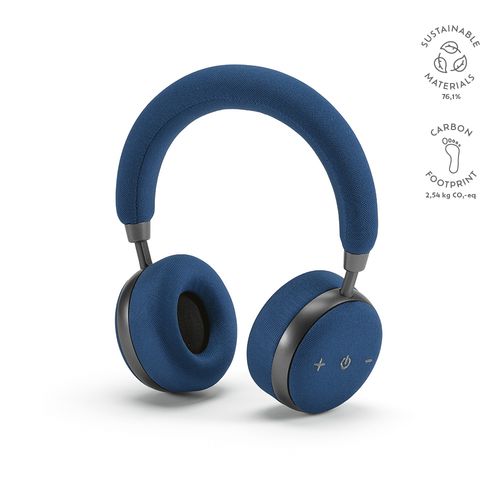Casque sans fil Bell en rABS/bambou, ANC, 500mAh, autonomie 20h.