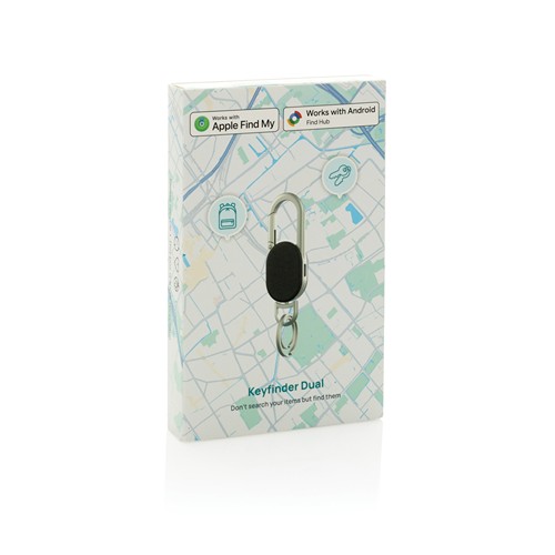 Porte-clés avec géolocalisation Keyfinder Dual