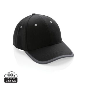 Casquette contraste 6 panneaux coton recyclé Impact AWARE™