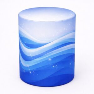 Pouf publicitaire Roller 43x43cm