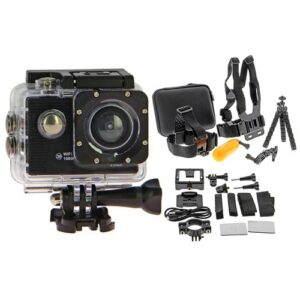 CAMÉRA SPORT WIFI 1080P MAX AVEC ACCESSOIRES