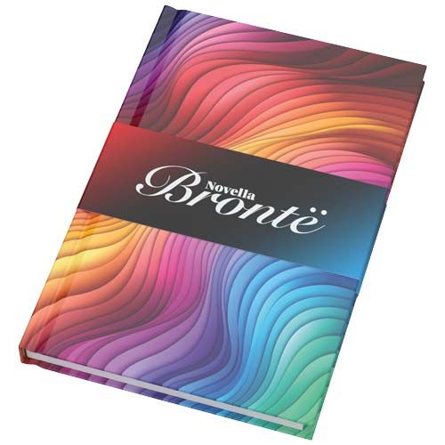 Carnet A5 à couverture rigide et brillante Novella Brontë avec 100 feuilles
