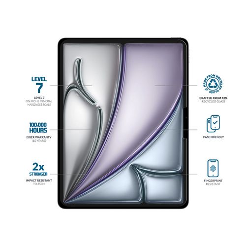 VERRE TREMPE PREMIUM POUR APPLE IPAD AIR 13 (2024 / 2025)