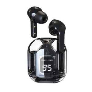 ECOUTEURS  BLUETOOTH 5.3 - NOIR - CHRYSTAL - LEDWOOD