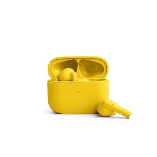 ECOUTEURS - INTRA AURICULAIRES - BLUETOOTH 5.3 - COLORUM JAUNE