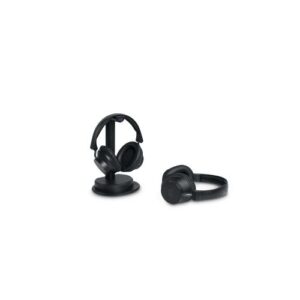 Casque TV double avec base de chargement pour émetteur