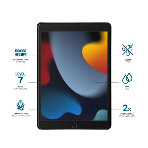 VERRE TREMPE PREMIUM POUR APPLE IPAD 10.2 (2019 - 2023)