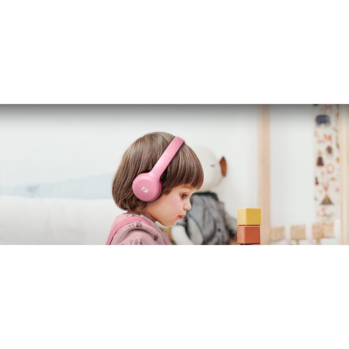 CASQUE BLUETOOTH STÉRÉO POUR ENFANT ROSE