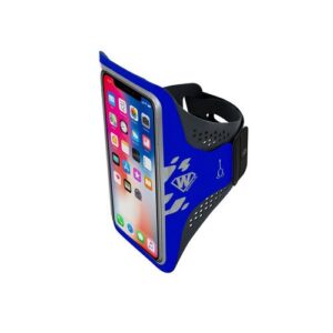 BRASSARD EN LYCRA PREMIUM TAILLE M BLEU - ATHLETE - WANTALIS