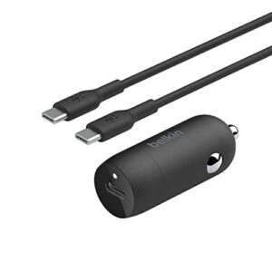 CHARGEUR VOITURE RAPIDE USB-C 30W PD ET PPS + CABLE