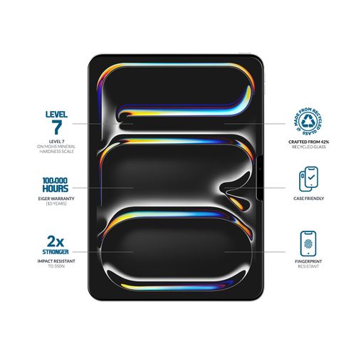 VERRE TREMPE PREMIUM POUR APPLE IPAD PRO 11 pouces (2024 - 2025)