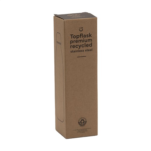 Topflask Premium RCS Recycled Steel 500 ml bouteille