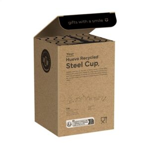 Huevo RCS Recycled Steel Cup 350 ml thermos