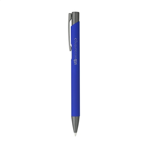 Ebony Soft RCS Recycled Alu SoftTouch stylo