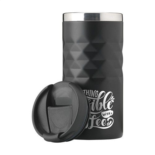 Geometric Mug RCS Recycled Steel 280 ml gobelet iso