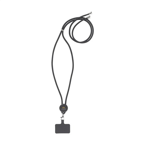 Lace Lanyard GRS RPET 0,5 cm cordelière téléphonique