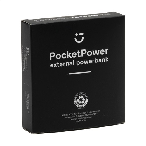 PocketPower 5000 RCS Recycled Powerbank chargeur