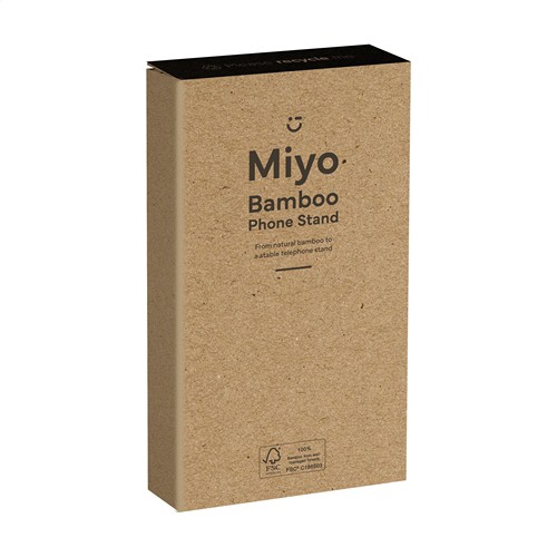 Miyo Bamboo Phone Stand support de téléphone
