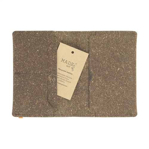 Recycled Leather Passport Holder étui à passeport