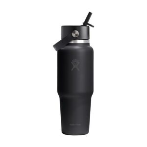 Hydro Flask Wide Mouth Travel Bottle with Flex Straw Cap 946 ml bouteille d'eau