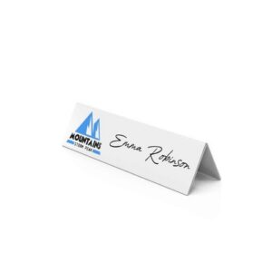 Table Name Plate