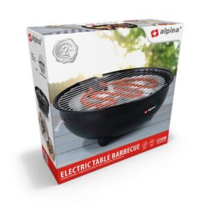 ALPINA Electric Table BBQ 1250W Round
