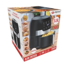 ALPINA Airfryer 3.5L 1400W Digital 230V