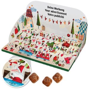 Calendrier A. pop-up au chocolat