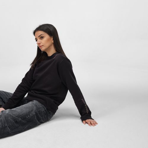 Sweat Waikiki pour femme à col rond. Coton bio et rPET. 300g/m²