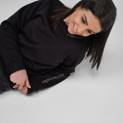 Sweat Waikiki pour femme à col rond. Coton bio et rPET. 300g/m²