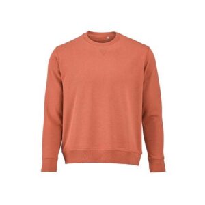 Sweat Capri mixte à col rond en french terry. 100% coton bio