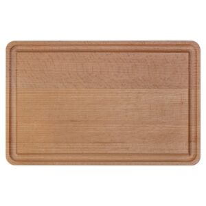 Planche avec rigole hêtre 25x16 cm