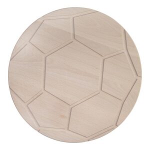 Planche football hêtre ⌀ 26 cm