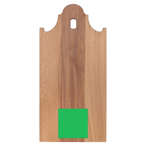Planche maison à pignon cloche hêtre 35x17 cm