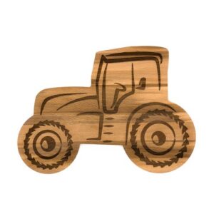 Planche tracteur hêtre 35x25 cm