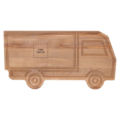 Planche camion hêtre 40x20 cm