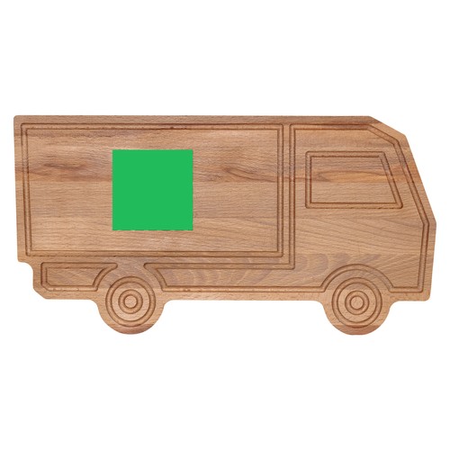 Planche camion hêtre 40x20 cm