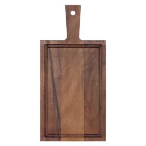 Planche avec poignée noyer 33x16 cm
