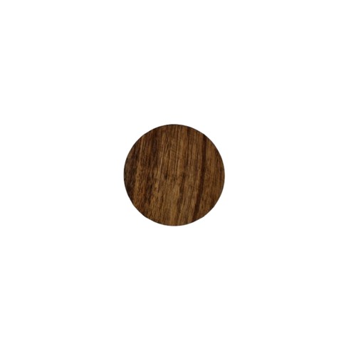Dessous de verre lot de 4 rond en acacia ⌀ 10 x 0,9 cm