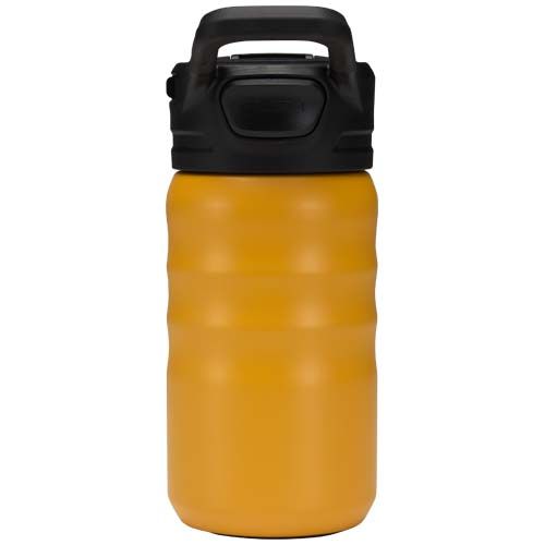 Gourde de sport Knox 350 ml en acier inoxydable à double paroi recyclé RCS avec paille rabattable