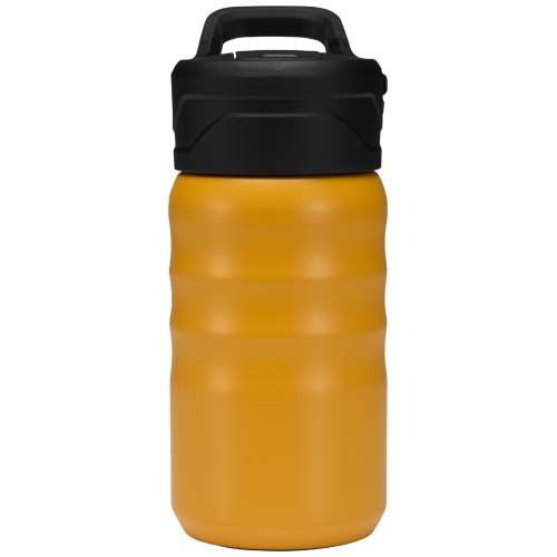 Gourde de sport Knox 350 ml en acier inoxydable à double paroi recyclé RCS avec paille rabattable