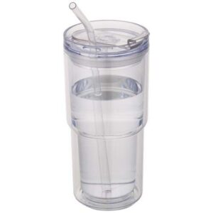 Gobelet en plastique à double paroi Archer de 480 ml