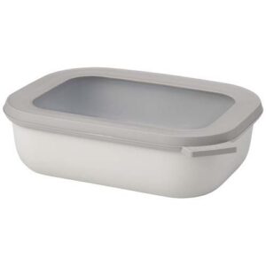 Mepal Cirqula 1 000 ml, saladier rectangulaire à plusieurs compartiments